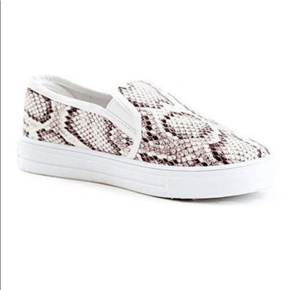 snakeskin sneakers